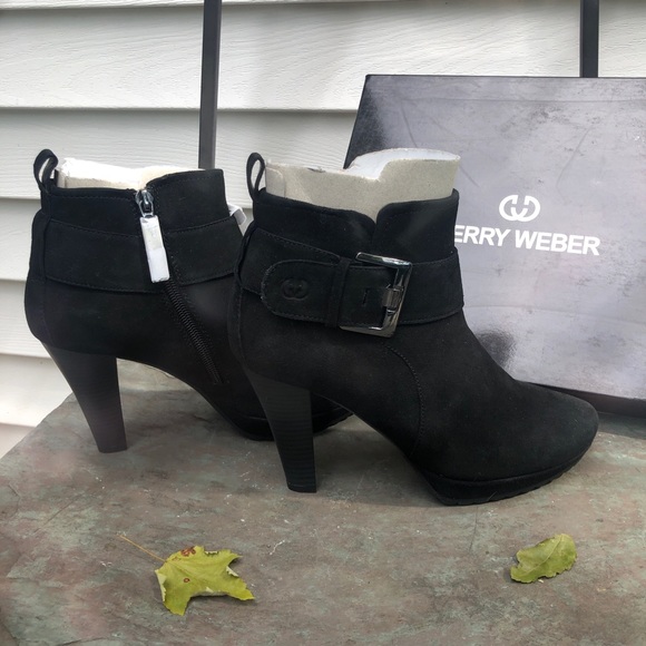 NWT Gerry Weber black booties - Picture 2 of 10